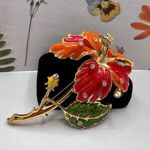 Jose Maria Barrera for Avon Fashion Flower Collection Brooch